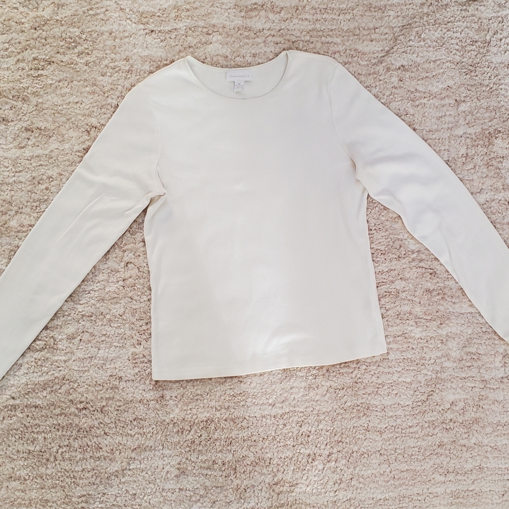 Charter Club long sleeve shirt